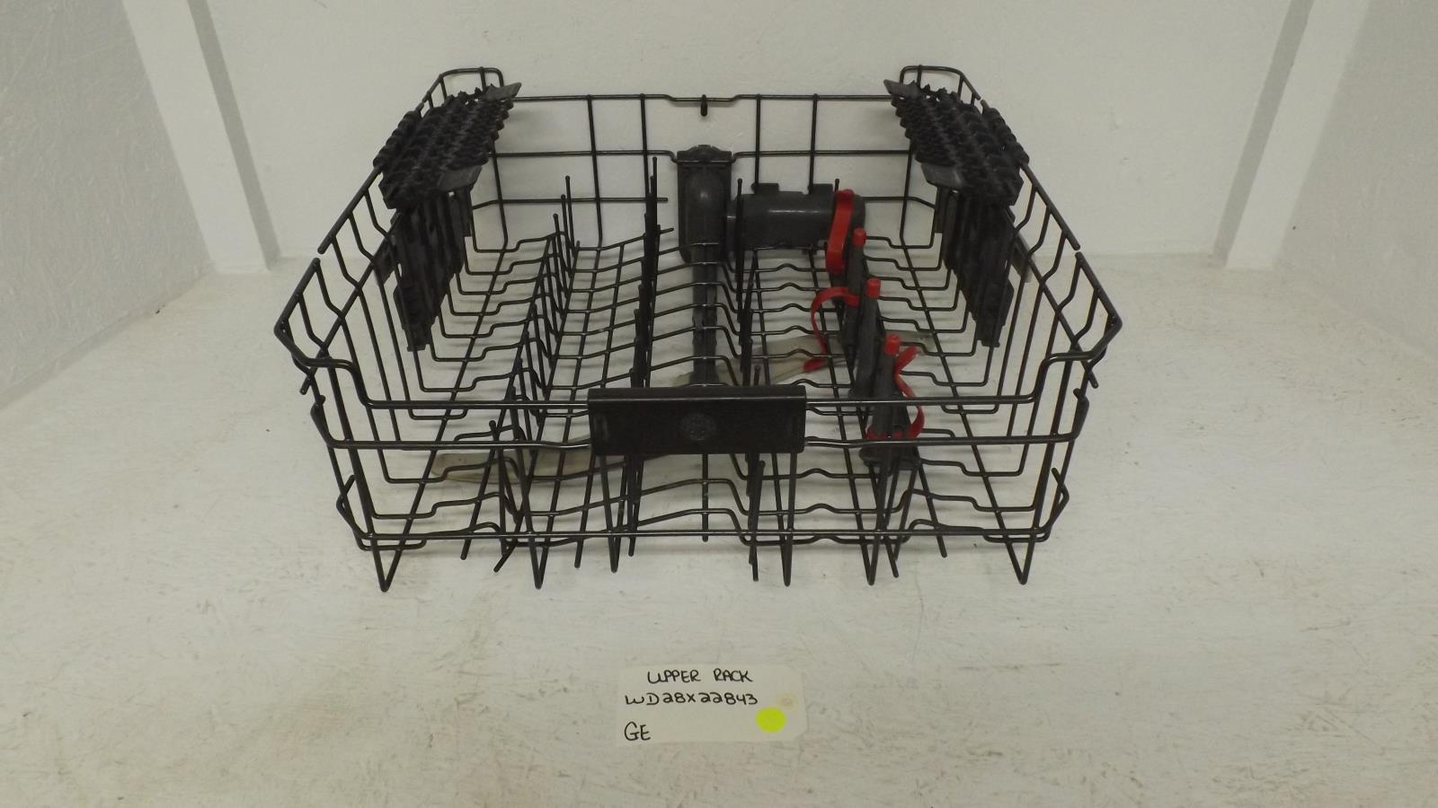 GE DISHWASHER WD28X22843 UPPER RACK (USED) GE DISHWASHER WD28X22843 UPPER RACK (USED)
